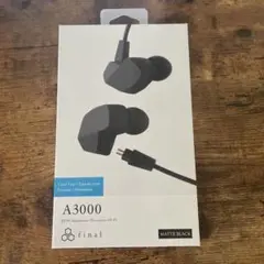 【新品未使用】A3000 final A3000 ｜ FINAL-earphone / wireless earphone / headphones
