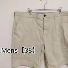D157【US輸入】トミーヒルフィガー　ショートパンツ【メンズ38】薄ベージュ