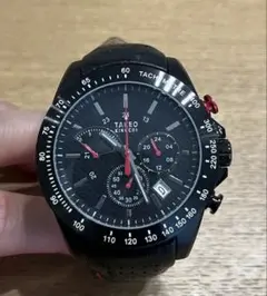 TAKEOKIKUCHI メンズ腕時計 クロノグラフ 黒 中古品