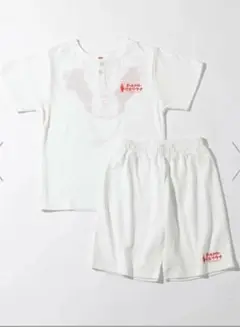 キッズ　KANNAIGI × サウナ田ヒロユキ プリント セットアップ 25AW