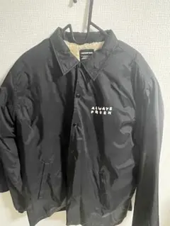 MACKDADDY BRAND ブラックナイロンジャケット