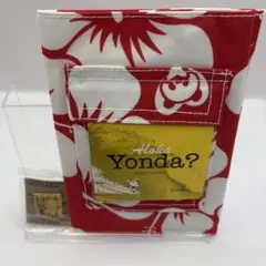 Yonda? ブックカバー 赤★ピンバッジ ★ノベルティ