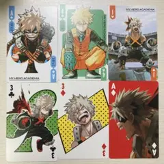僕のヒーローアカデミア ヒロアカ トランプ 爆豪勝己 6枚セット