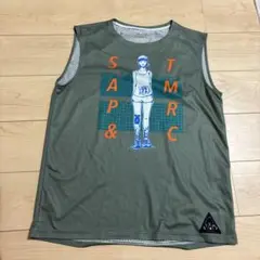 stamp run&co ノースリーブ L