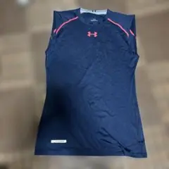 Under Armour heatgear ネイビー ピンク　LG