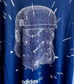 adidas neo × STARWARS/メンズ3L/ネイビー【美品】