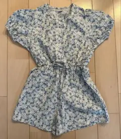 バースデイ　テータテート　オールインワン　花柄　110