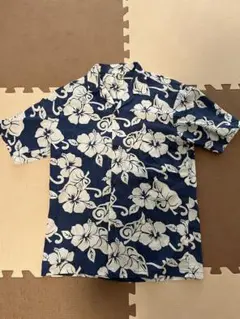 88TEES HAWAII アロハシャツ 半袖 ネイビー