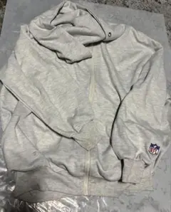 【NFL TEAM APPAREL】グレー ジップパーカー