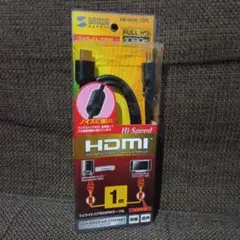 新品未使用　ハイスピードHDMIケーブル 1m KM-HD20-10FC