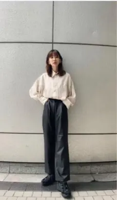 MOUSSY FRINGE OVER シャツ