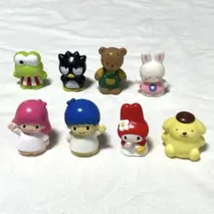 平成レトロ　サンリオマスコット　すくいもの　8体セット　ソフビ　当時物