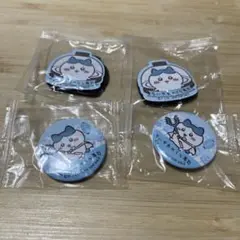 ちいかわくら寿司ハチワレラッコ缶バッジ缶バッチマグネットセット