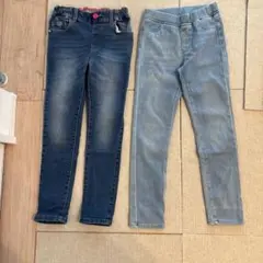 QLQ スキニーパンツ べネトン　2本セット　 120サイズ