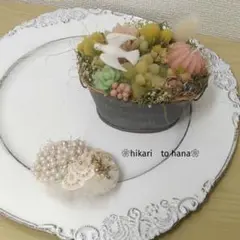 ❀hikari　to hana❀　 コサージュ　一点物♡