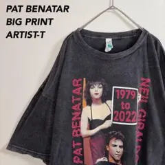 《ビッグプリント》アーティストTシャツPAT BENATAR バットベネター