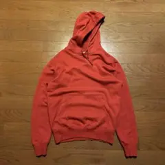 00s old UNIQLO 短丈 プルオーバー Sサイズ 無地パーカー