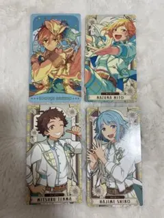 あんさんぶるスターズ アルカナカード(真白友也、仁兎なずな、天満光、紫之創)