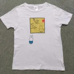 ミッフィー×鳥獣戯画　ホワイトTシャツ XSサイズ