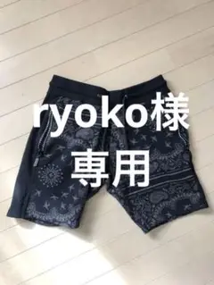 ウノピュウノ ハーフパンツ ペイズリー 短パン
