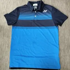 YONEX ストライプ ポロシャツ S