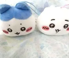 ちいかわねそべりマスコット ちいかわ ハチワレ ２点セット
