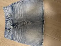 AZUL by moussy ライトブルーデニムミニスカート S