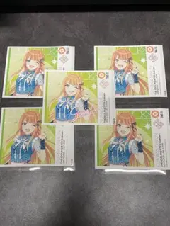 紫雲 清夏　サイン入りステッカー 5枚セット サントリー