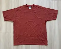 GOAT バーガンディ　無地　Tシャツ XL ②