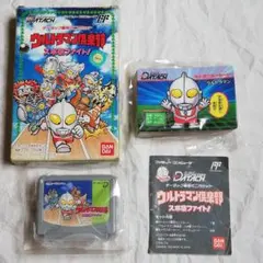 FC データック ウルトラマン倶楽部 箱 説明書 カード付き ファミコンソフト