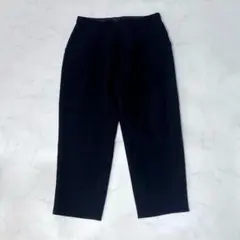 t.yamai paris フロントボタン スラックス パンツ ブラック