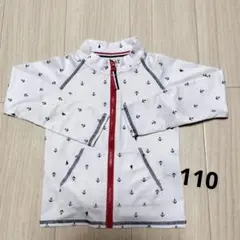 アンカー柄ラッシュガード 110サイズ