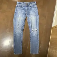 AMERICAN EAGLE スキニーデニム ライトブルー
