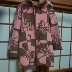 ALBAROSA 入手困難 アルバローザ 升目 コート ピンク