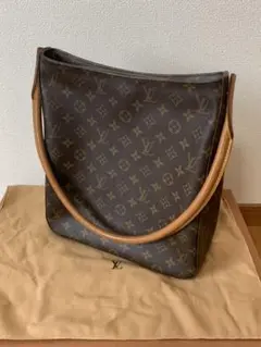 正規品 LOUIS VUITTON ルーピングGM モノグラムショルダーバッグ