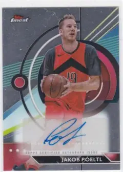 JAKOB POELTL 2023-24 TOPPS FINEST AUTO