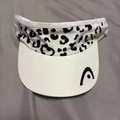 HEAD ヒョウ柄　レディースサンバイザー