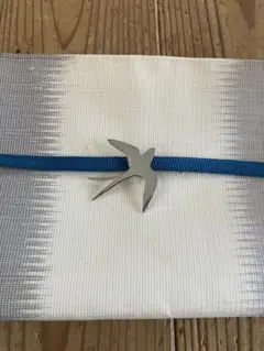 ツバメの帯留め　ハンドメイド　新品未使用品