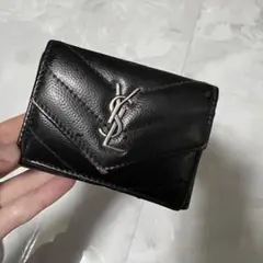 サンローラン Saint Laurent 三つ折りサイフ ミニウォレット