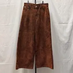 vintage corduroy buggy wide pants