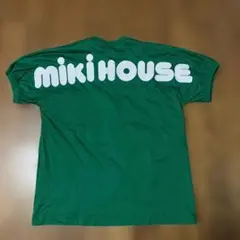 90s mikihouse ミキハウス　緑　グリーン　tシャツ