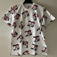 【新品】トミーヒルフィガー　白　Tシャツ　S コラボ　MUSIC TV 完売