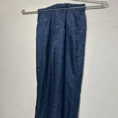 ★大人気デザイン★ elino loset チャイナパンツ　スラックス　M 青