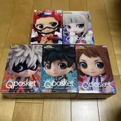 【新品未開封】僕のヒーローアカデミア デク　お茶子　爆轟　切島　qposket