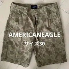 【美品】アメリカンイーグル　ショートパンツ　迷彩柄
