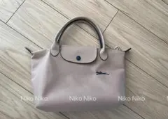 ロンシャン ナイロン　ハンドバッグ　トートバッグ　S ピンク LD