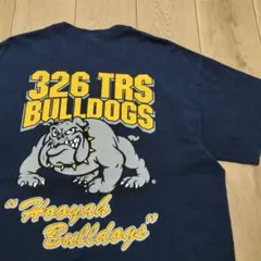 US古着Tee U.S.AIR FORCE M 326 TRS BULLDOGS