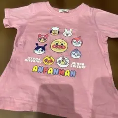 アンパンマン 半袖Tシャツ サイズ100cm ピンク