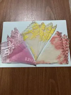 チュール生地　ポケットチーフハンカチ　PHILIPPINES