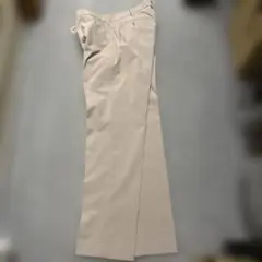 UNIQLO スラックス ウエスト79cm レングス73cm 感動パンツベージュ
